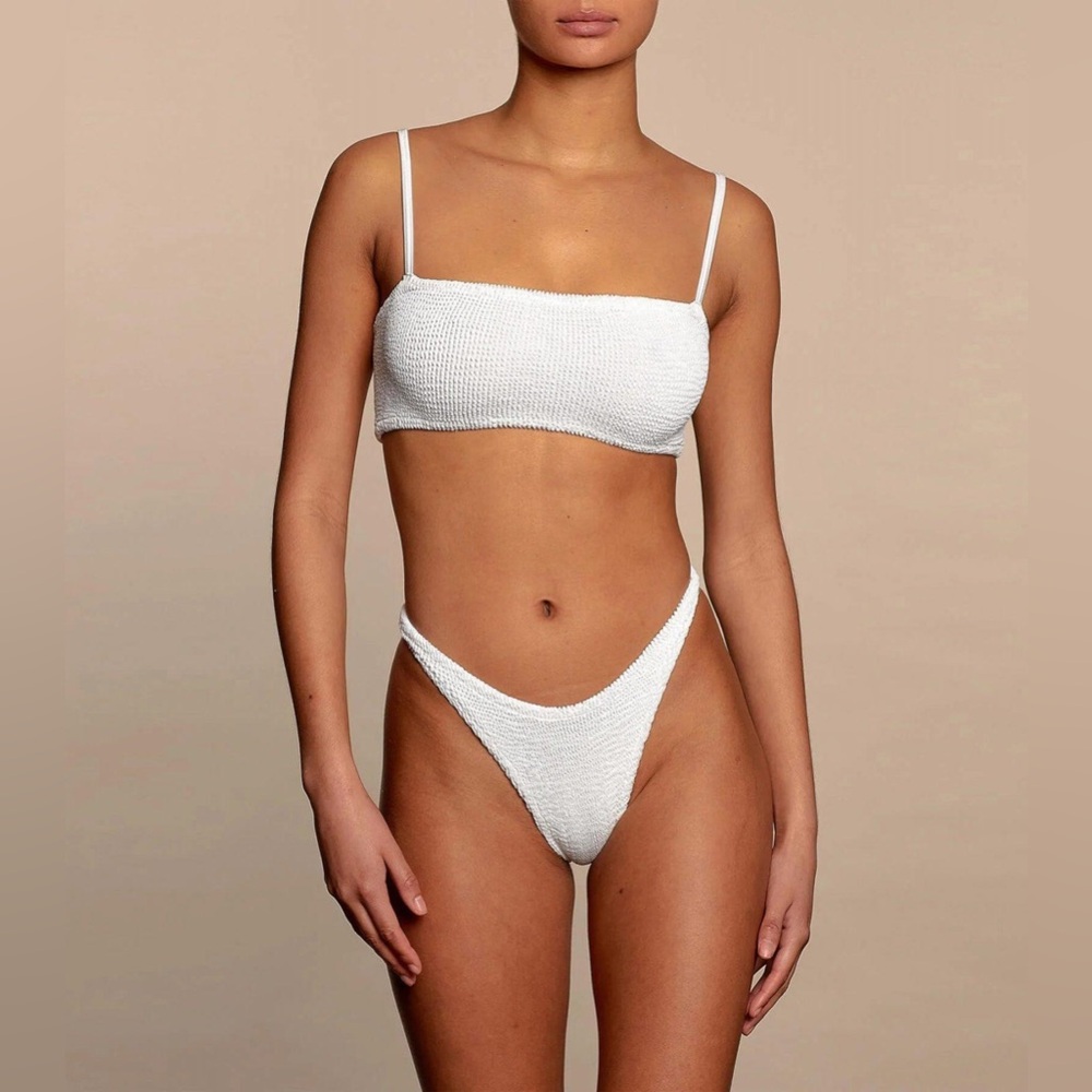 NWT Hunza G Gigi Bikini White